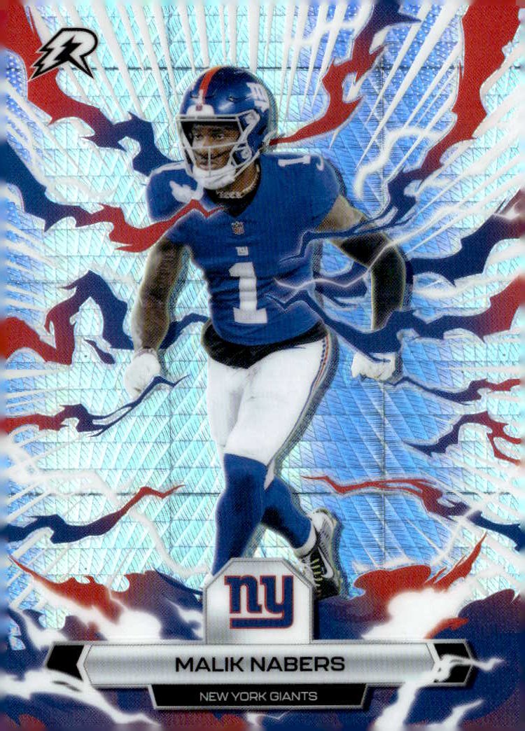 2025 Resurgence Malik Nabers graded slab