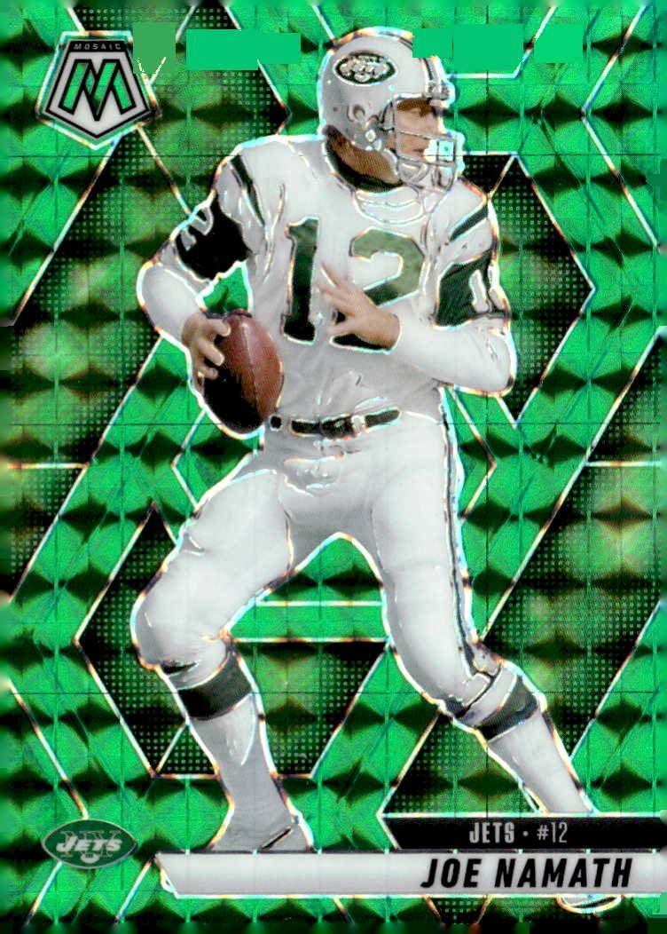 2025 Mosaic Joe Namath graded slab