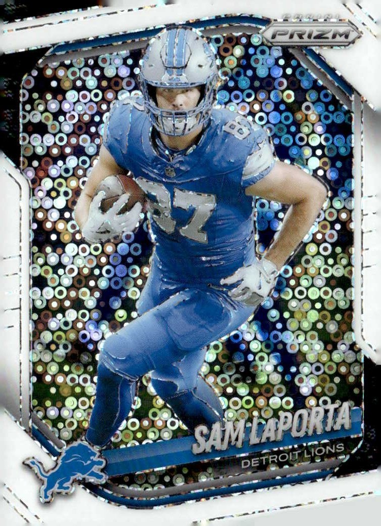 2025 Prizm Sam Laporta graded slab