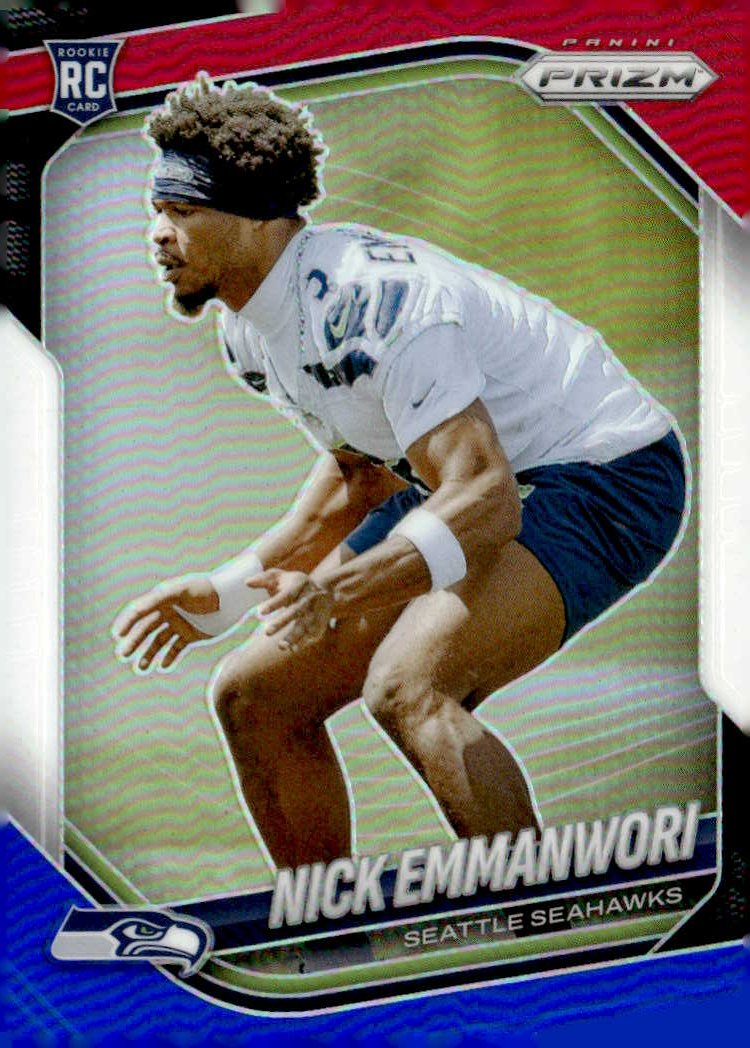 2025 Prizm Nick Emmanwori graded slab