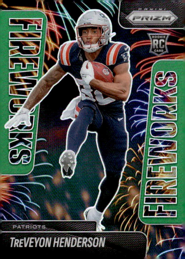 2025 Prizm Treveyon Henderson graded slab