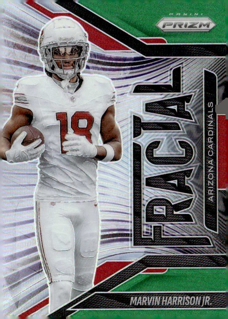 2025 Prizm Marvin Harrison Jr. graded slab