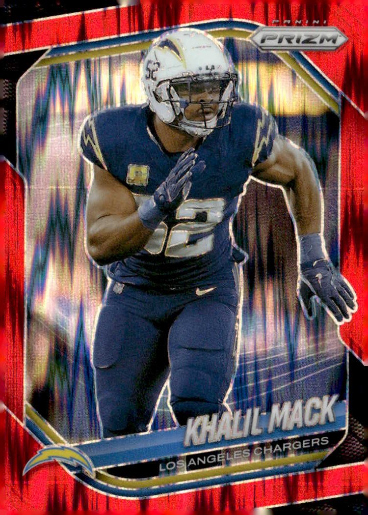 2025 Prizm Khalil Mack graded slab
