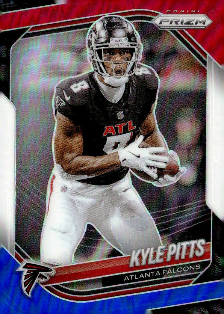2025 Prizm Kyle Pitts graded slab