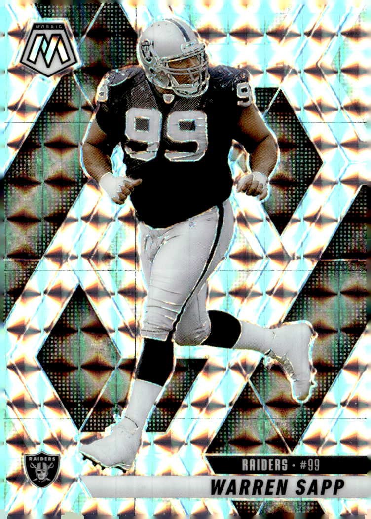 2025 Mosaic Warren Sapp graded slab