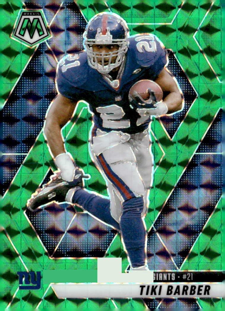 2025 Mosaic Tiki Barber graded slab