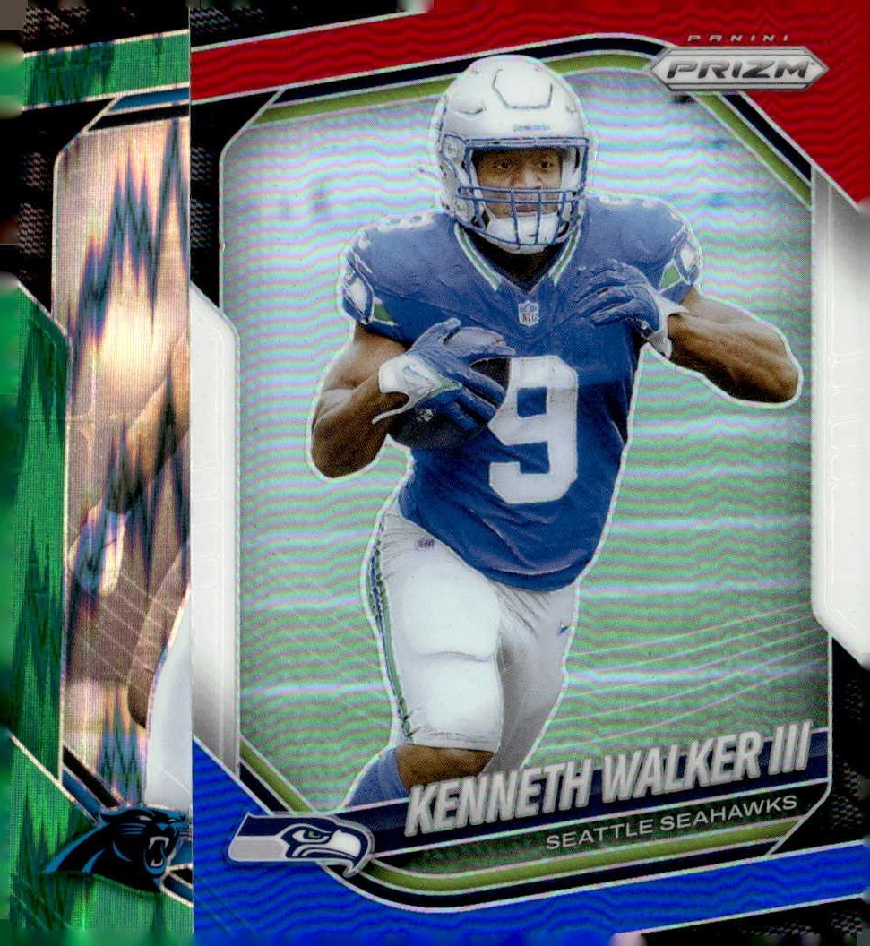 2025 Prizm Kenneth Walker III graded slab