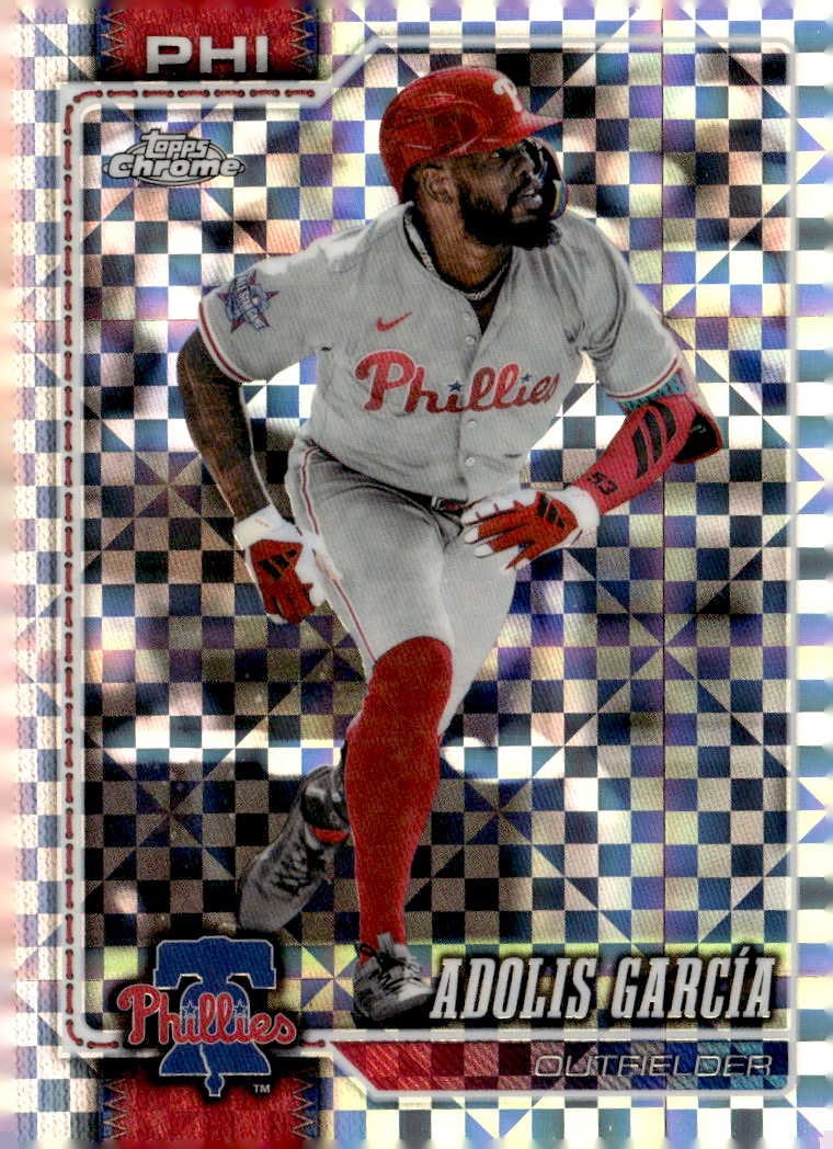 2026 Topps Chrome Adolis García graded slab