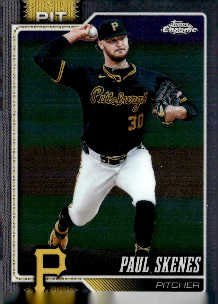 2026 Topps Chrome Paul Skenes graded slab