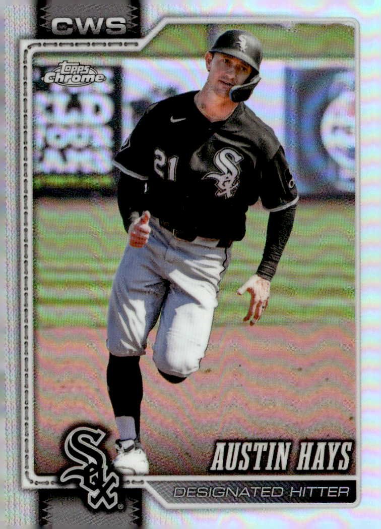 2026 Topps Chrome Austin Hays graded slab