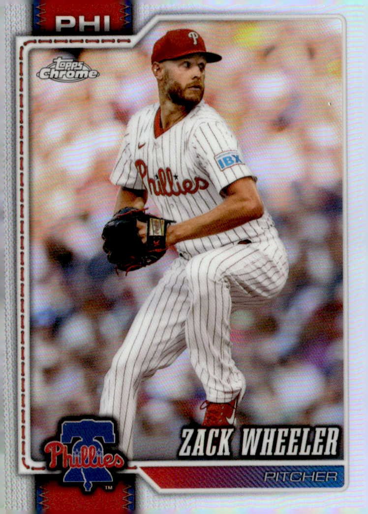 2026 Topps Chrome Zack Wheeler graded slab