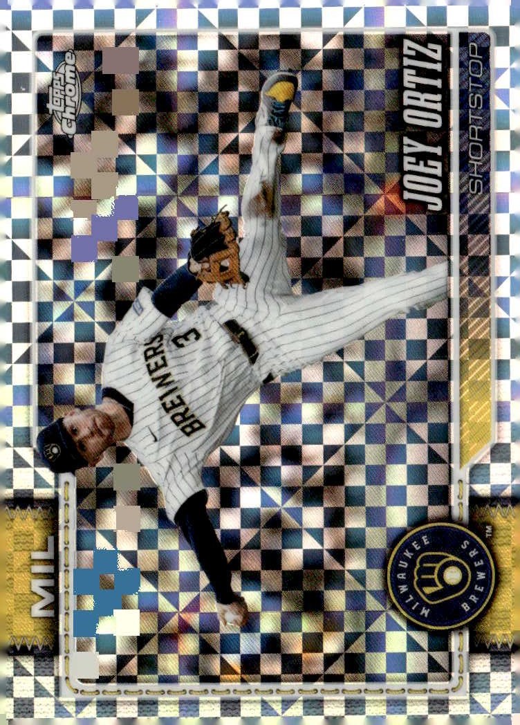2026 Topps Chrome Joey Ortiz graded slab