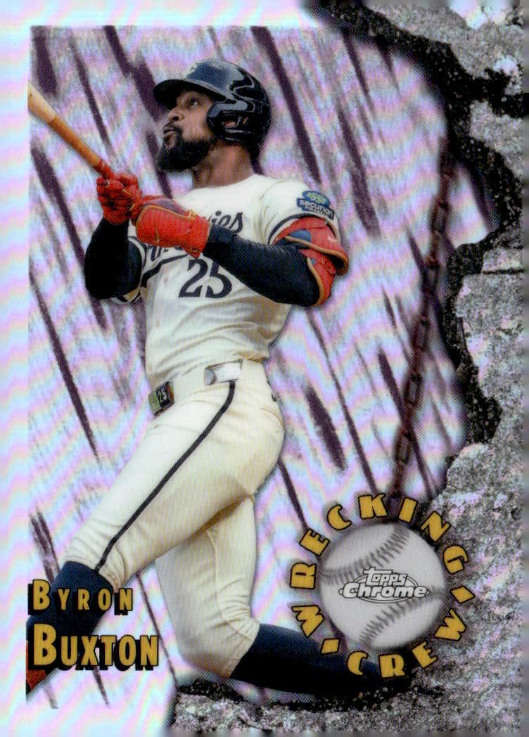 2026 Topps Chrome Byron Buxton graded slab