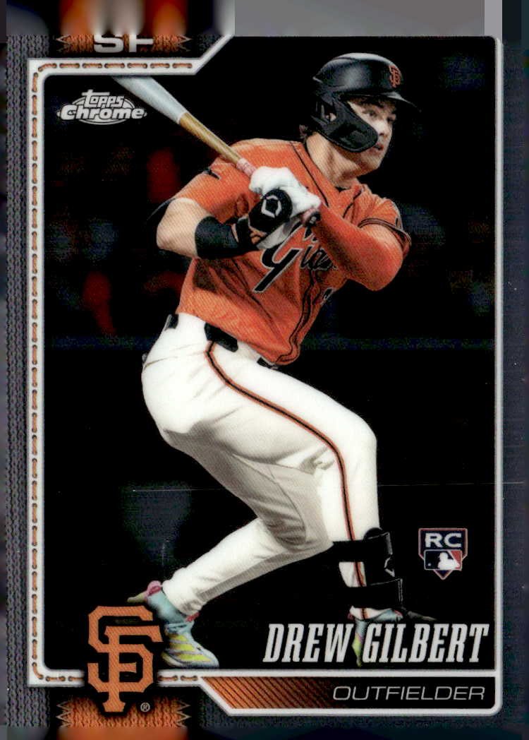 2026 Topps Chrome Drew Gilbert graded slab