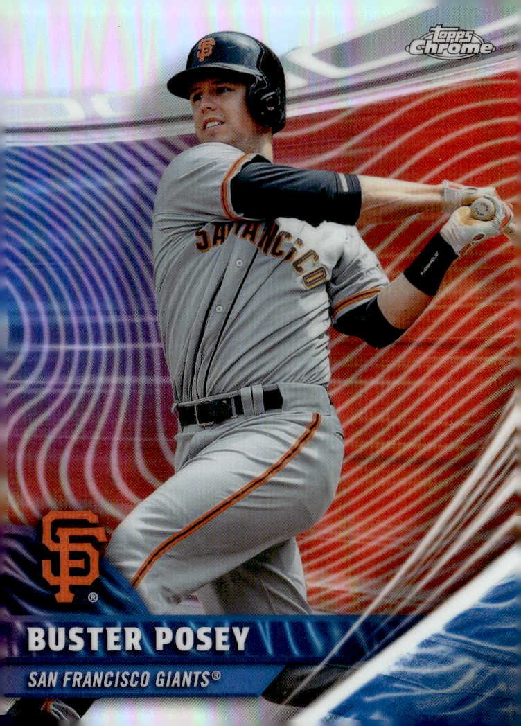 2026 Topps Chrome Buster Posey graded slab