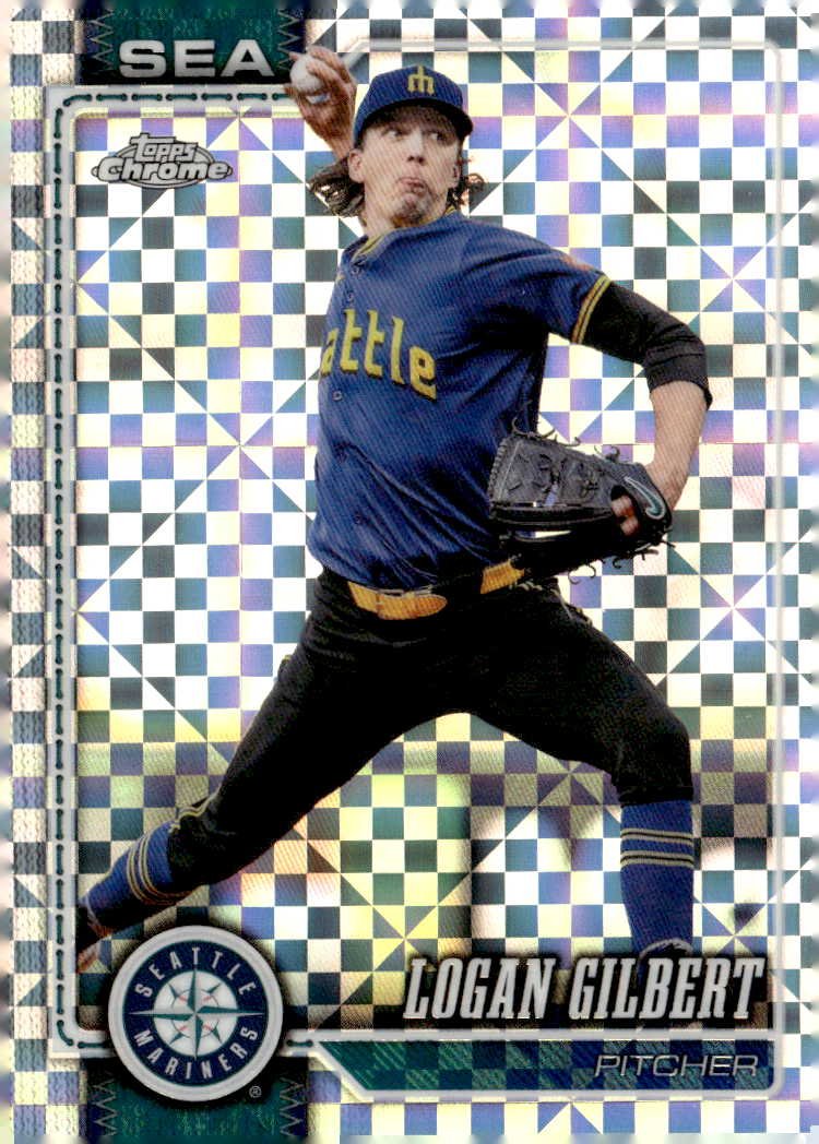 2026 Topps Chrome Logan Gilbert graded slab
