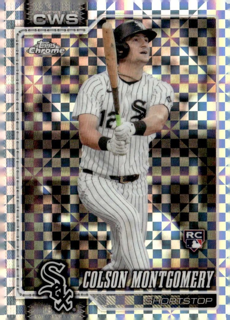 2026 Topps Chrome Colson Montgomery graded slab
