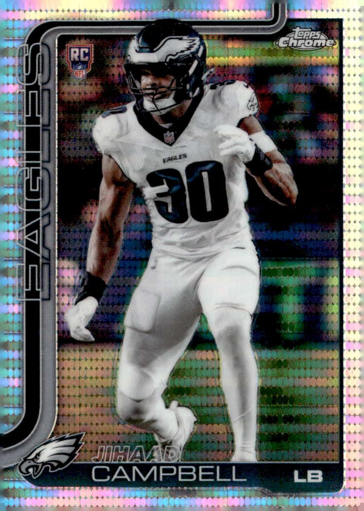 2025 Topps Chrome Jihaad Campbell graded slab