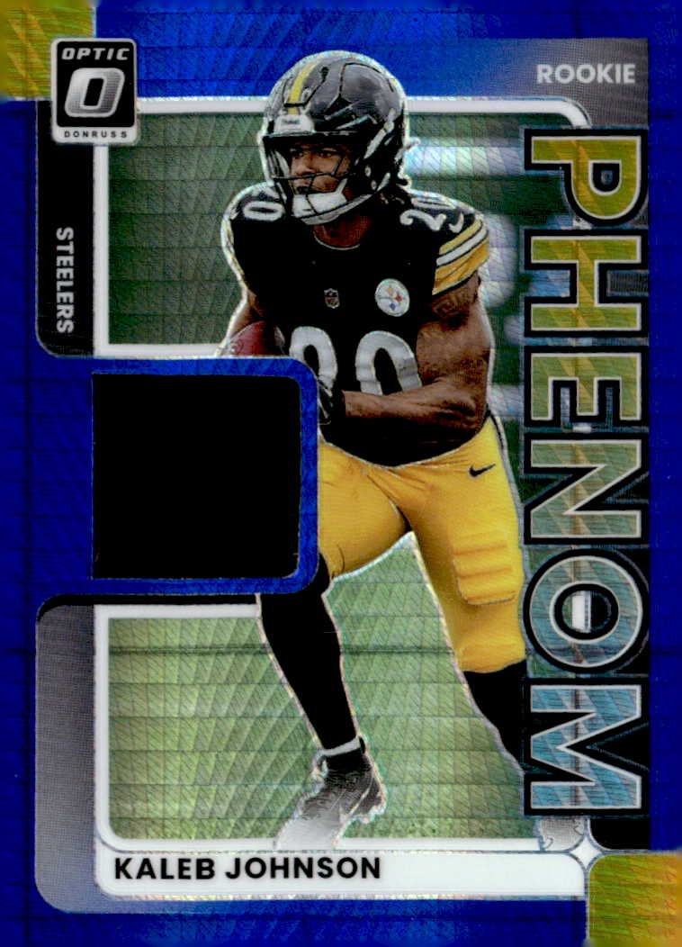 2025 Donruss Optic Kaleb Johnson graded slab