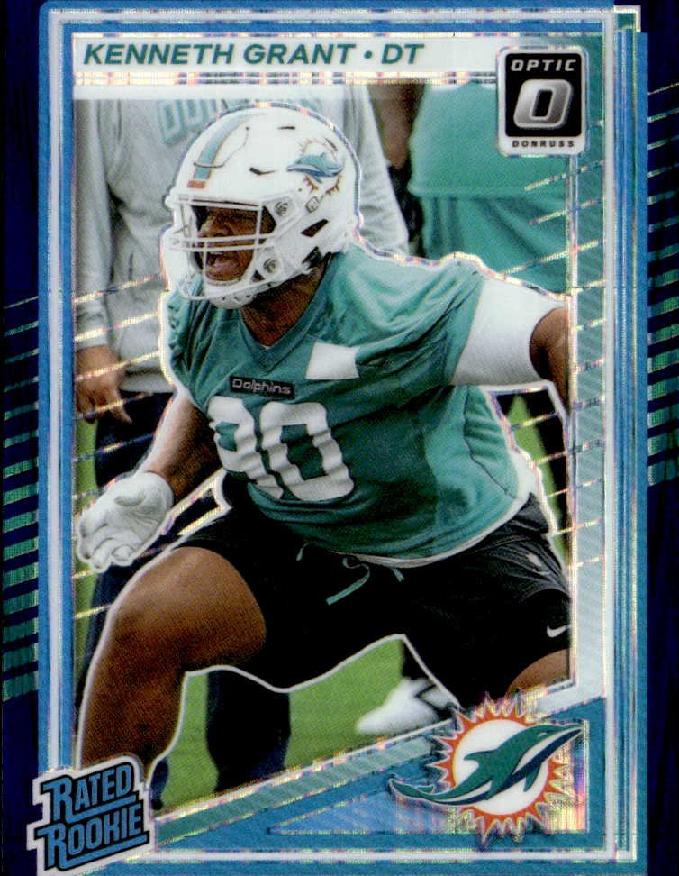 2025 Donruss Optic Kenneth Grant graded slab