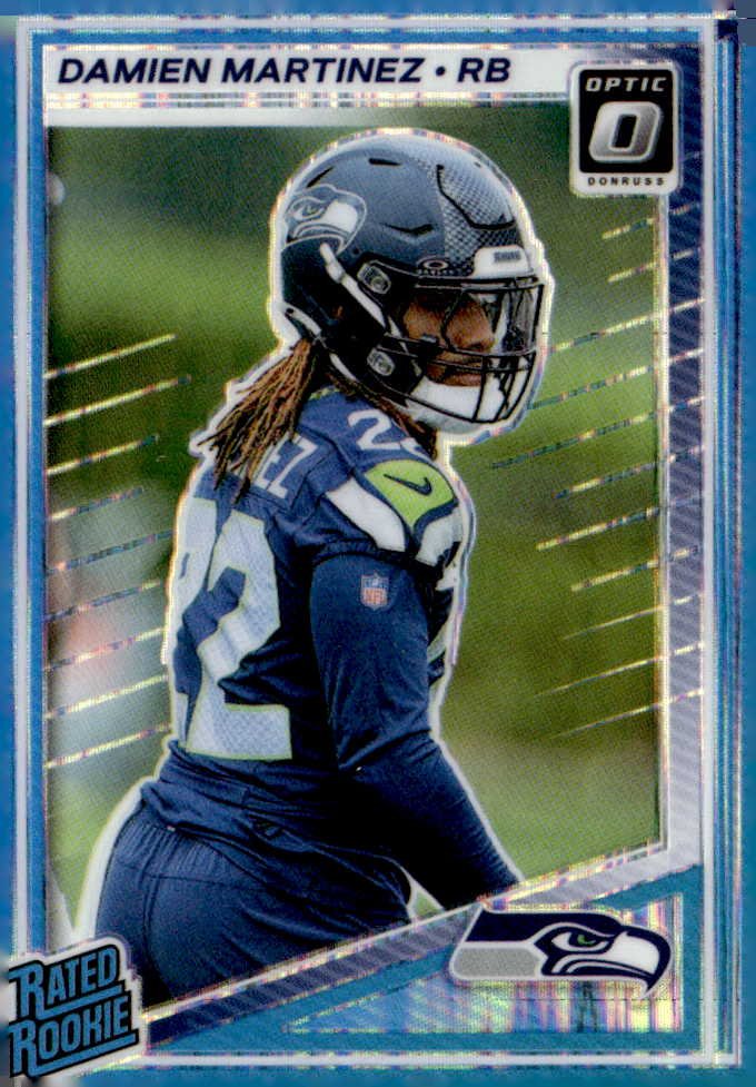 2025 Donruss Optic Damien Martinez graded slab