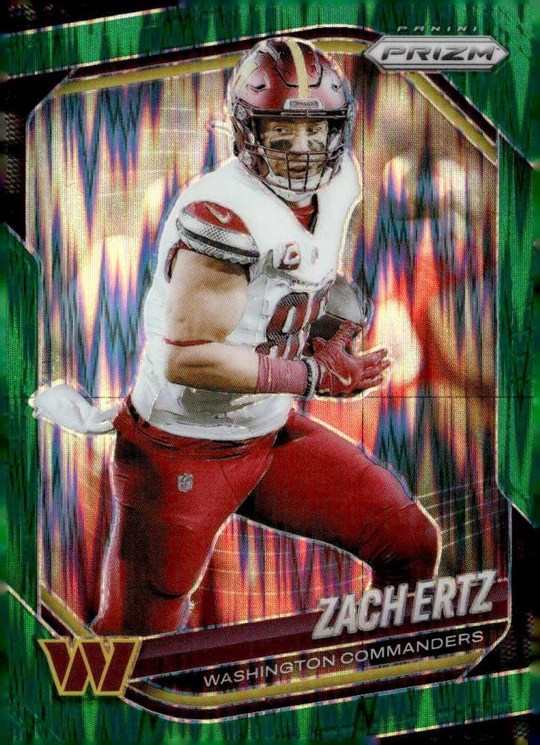 2025 Prizm Zach Ertz graded slab