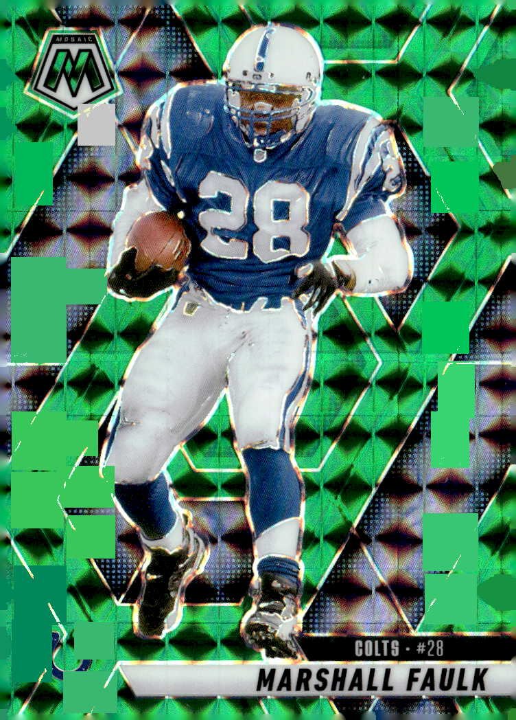 2025 Mosaic Marshall Faulk graded slab