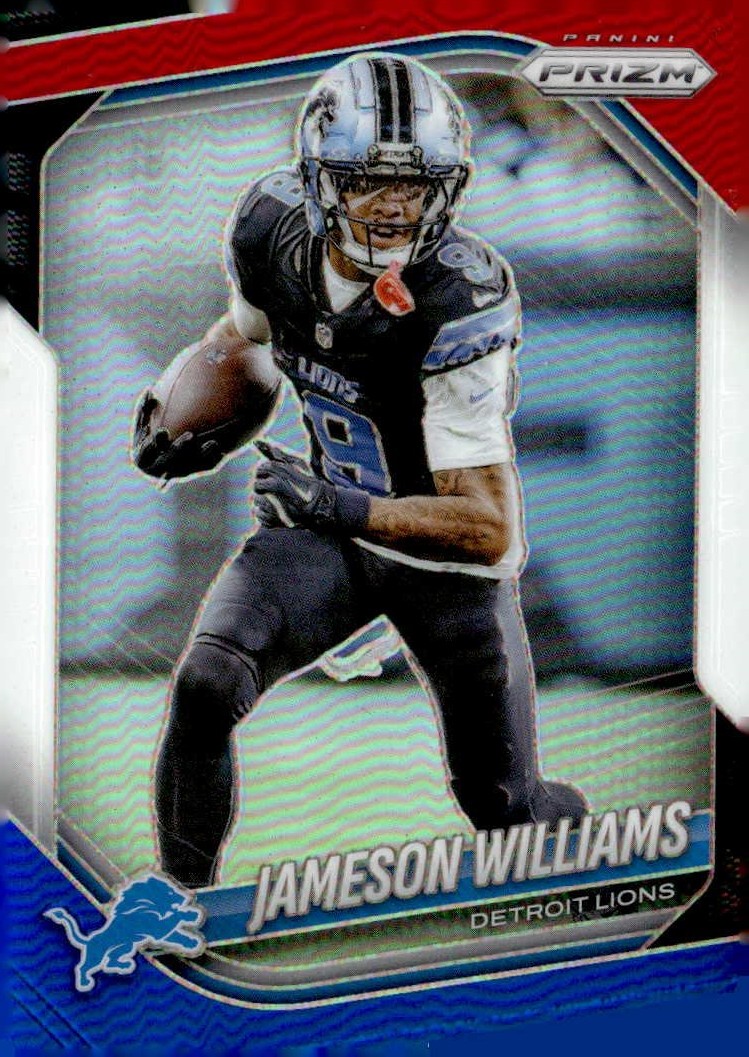 2025 Prizm Jameson Williams graded slab