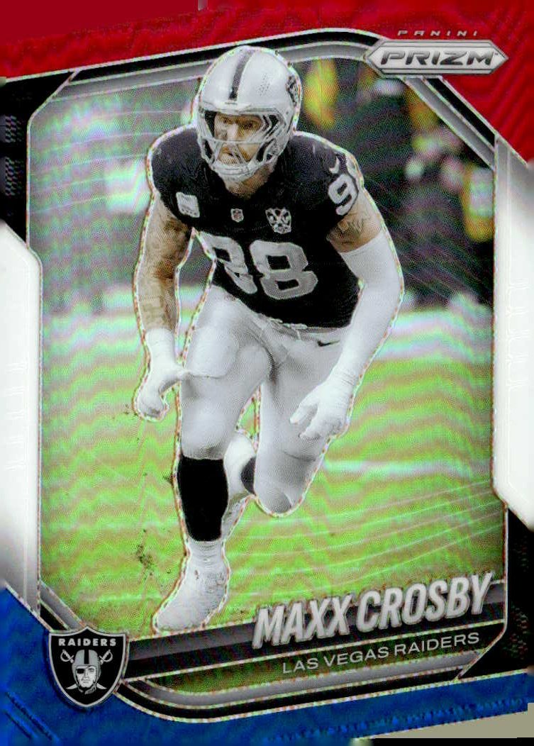 2025 Prizm Maxx Crosby graded slab