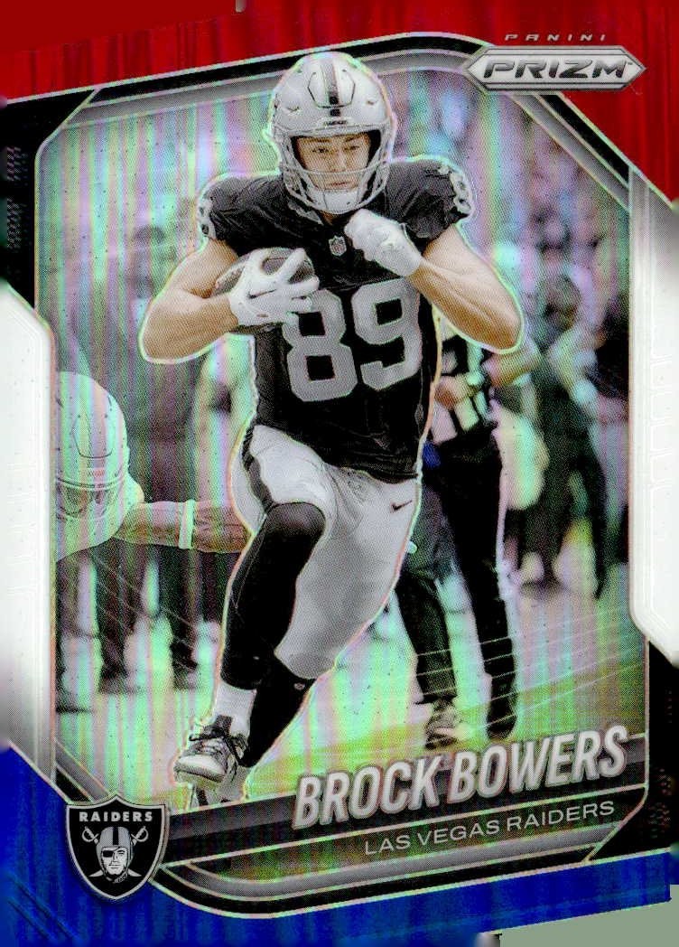 2025 Prizm Brock Bowers graded slab