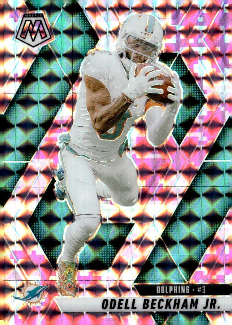 2025 Mosaic Odell Beckham Jr. graded slab