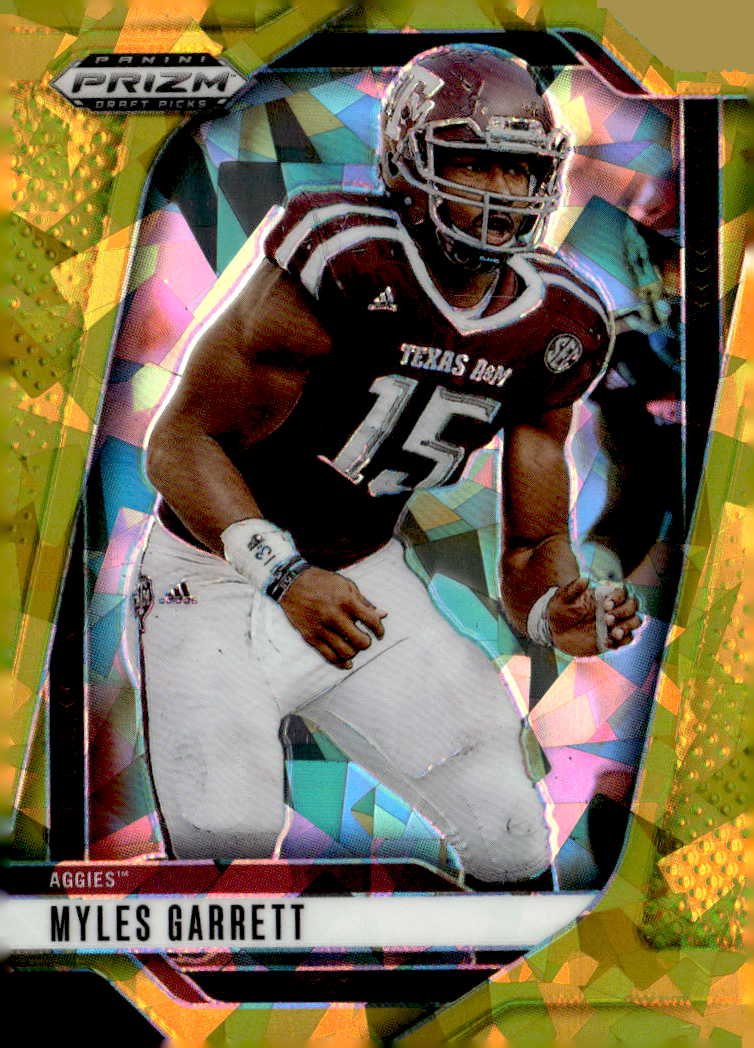 2025 Prizm Draft Picks Myles Garrett graded slab