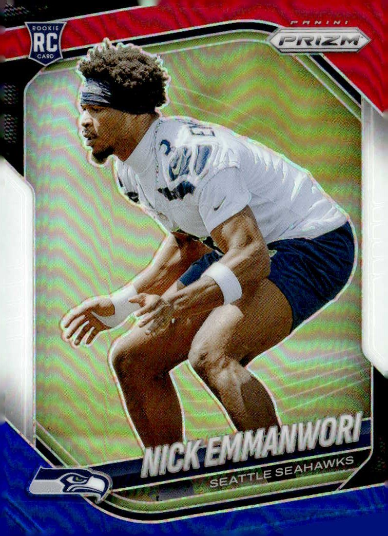 2025 Prizm Nick Emmanwori graded slab