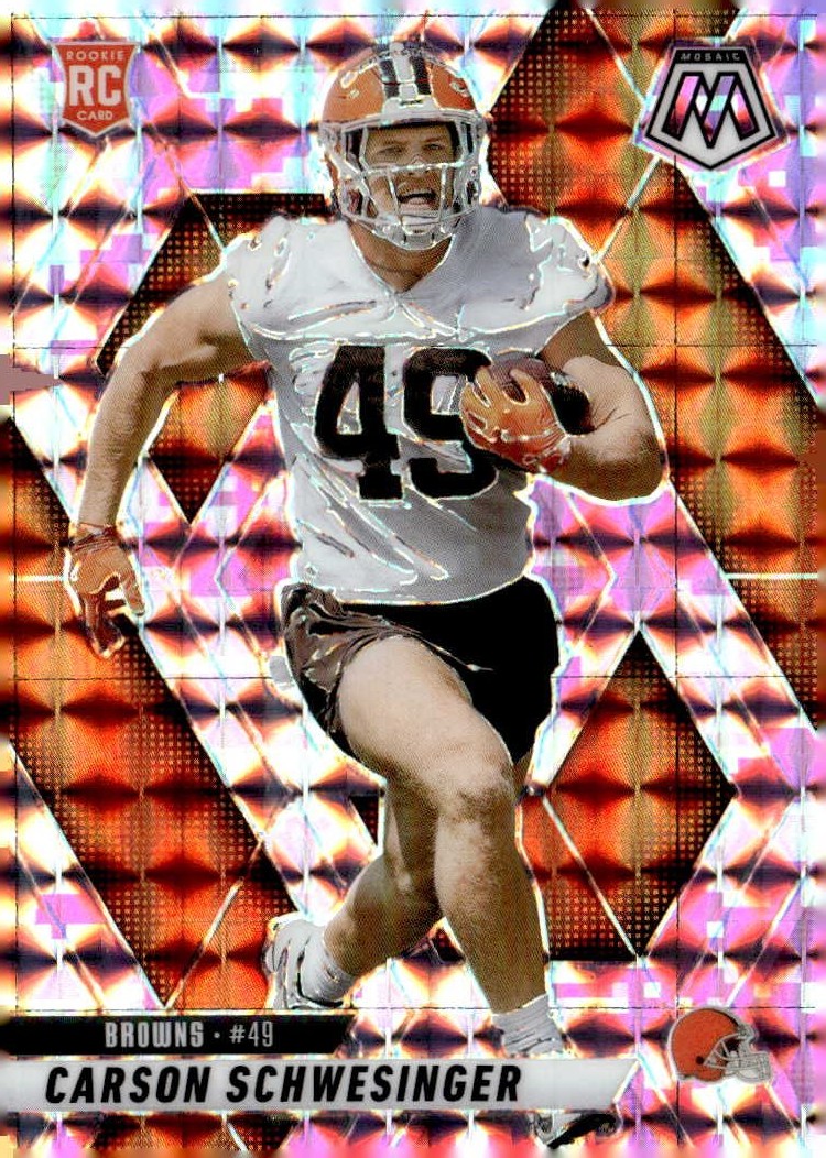 2025 Mosaic Carson Schwesinger graded slab