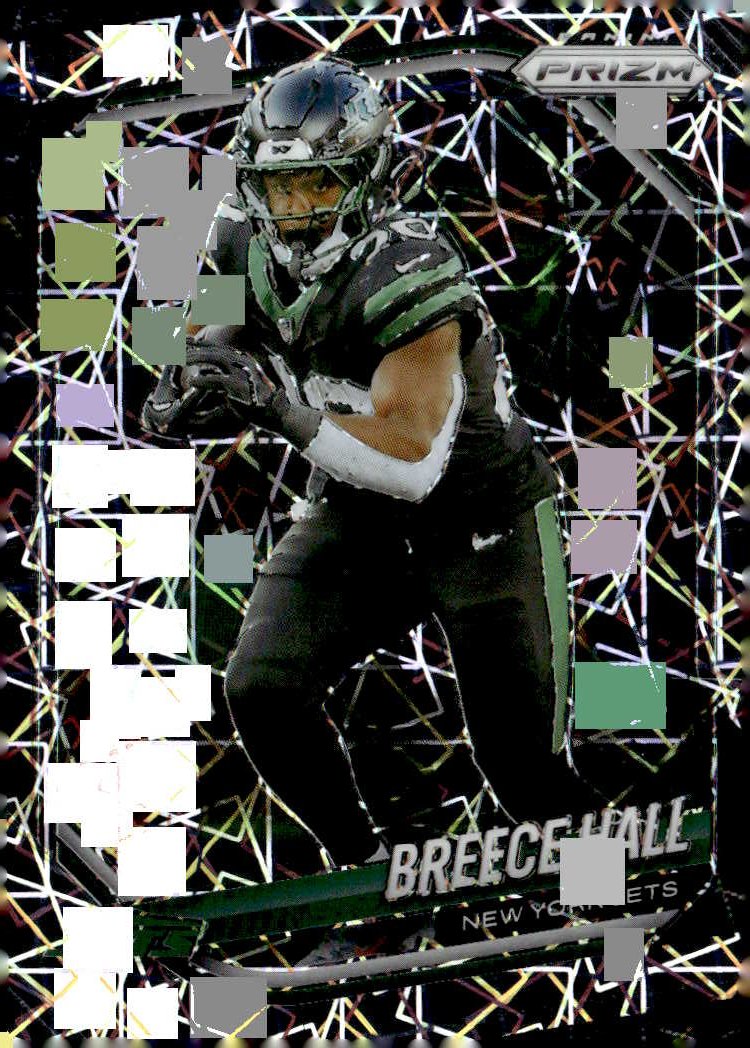 2025 Prizm Breece Hall graded slab