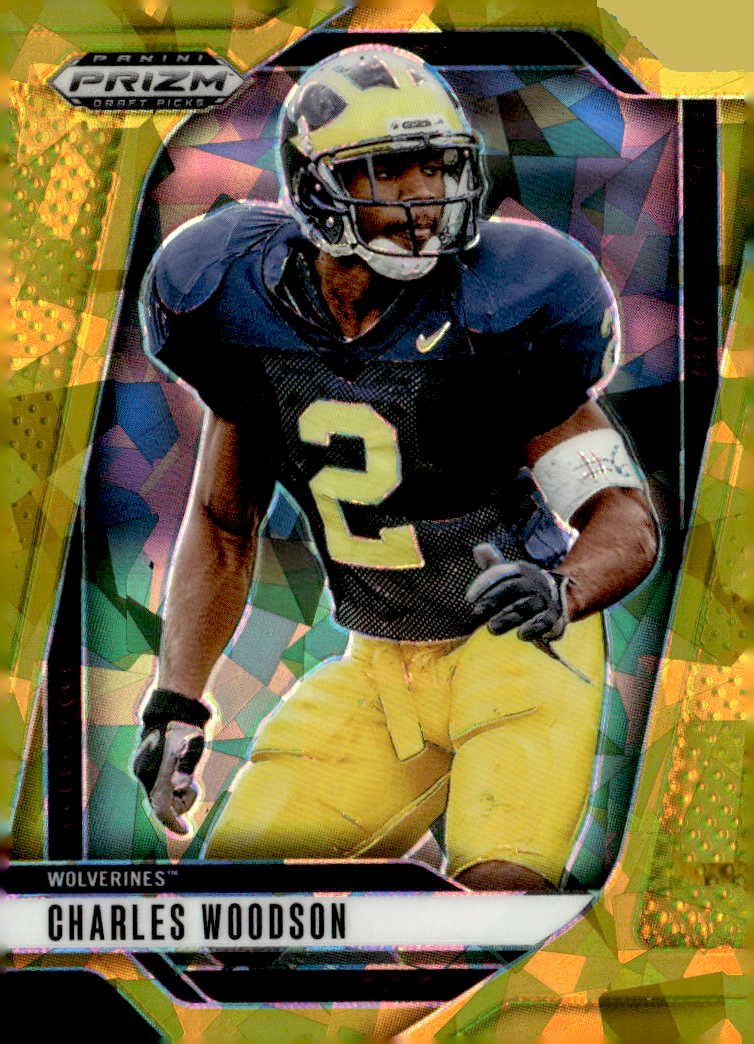 2025 Prizm Draft Picks Charles Woodson graded slab