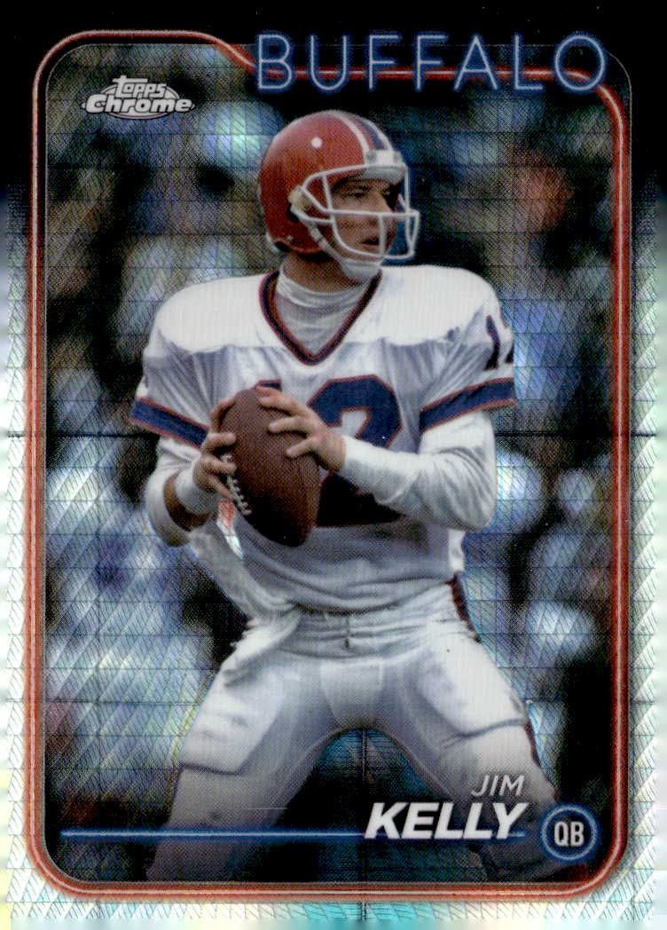 2024 Topps Chrome Jim Kelly graded slab