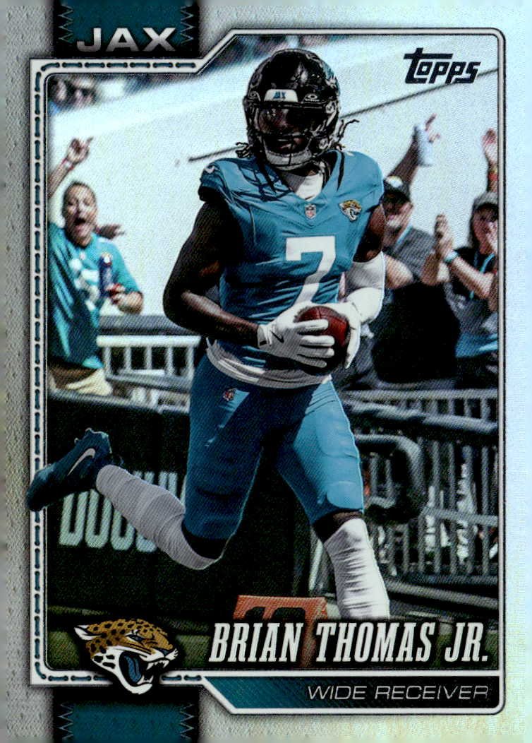 2026 Topps Brian Thomas Jr. graded slab