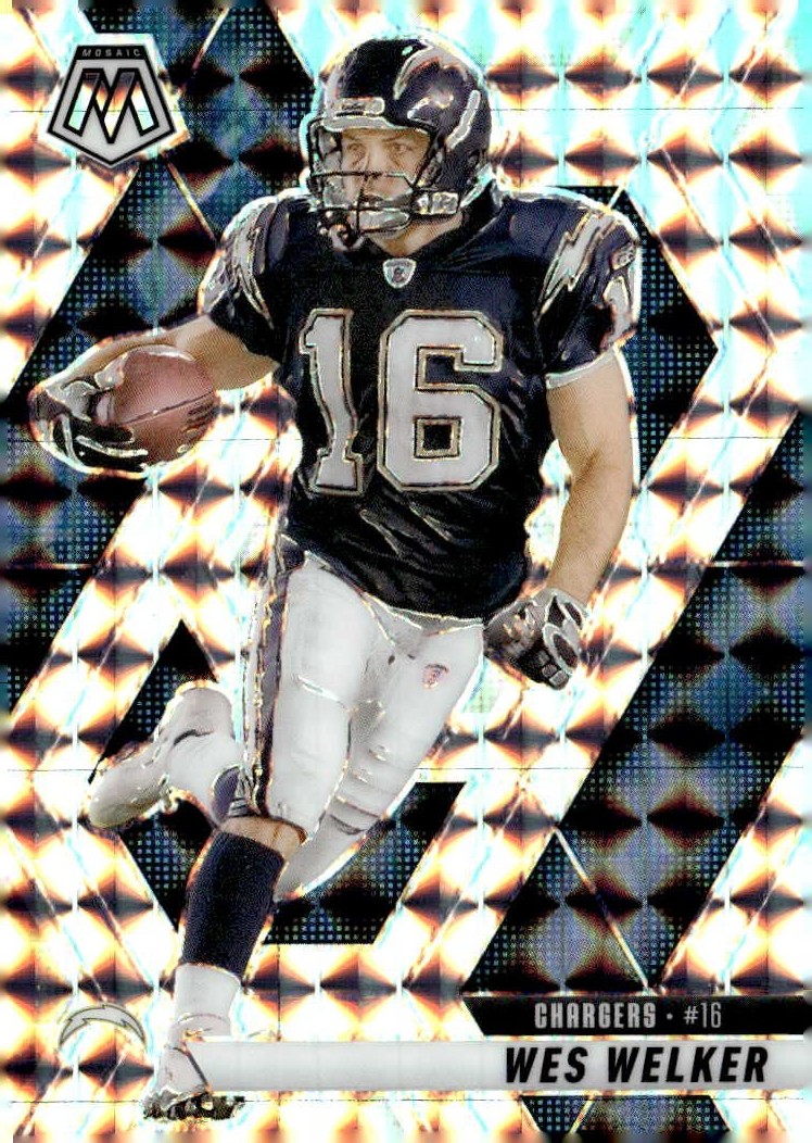 2025 Mosaic Wes Welker graded slab