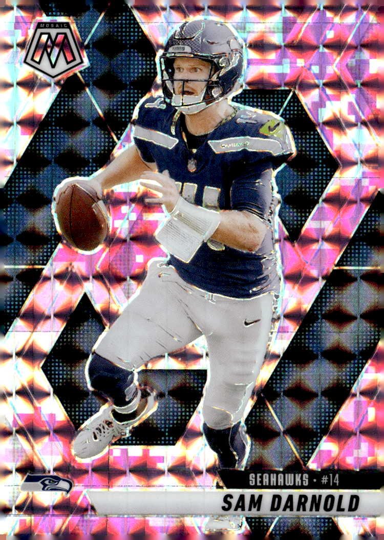 2025 Mosaic Sam Darnold graded slab