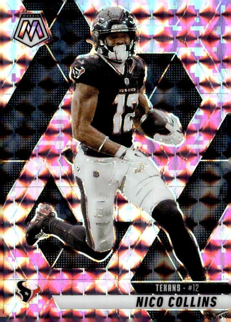2025 Mosaic Nico Collins graded slab