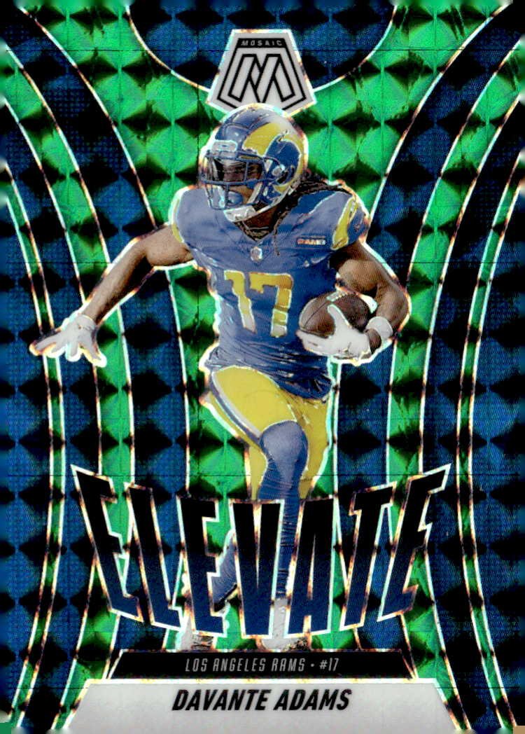 2025 Mosaic Davante Adams graded slab