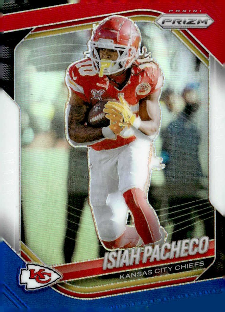 2025 Prizm Isiah Pacheco graded slab