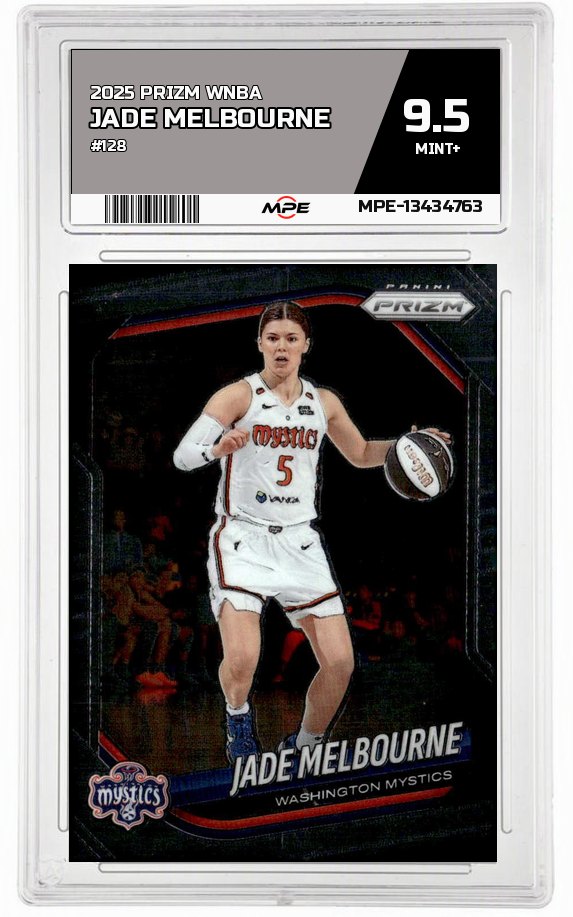 2025 PRIZM WNBA #128 JADE MELBOURNE MPE 9.5 MINT+ — graded card up for auction