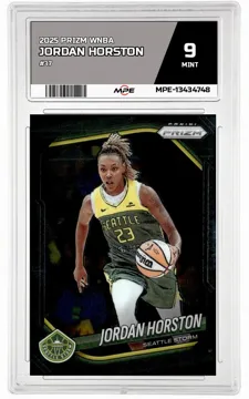 2025 PRIZM WNBA #37 JORDAN HORSTON MPE 9 MINT — graded card up for auction