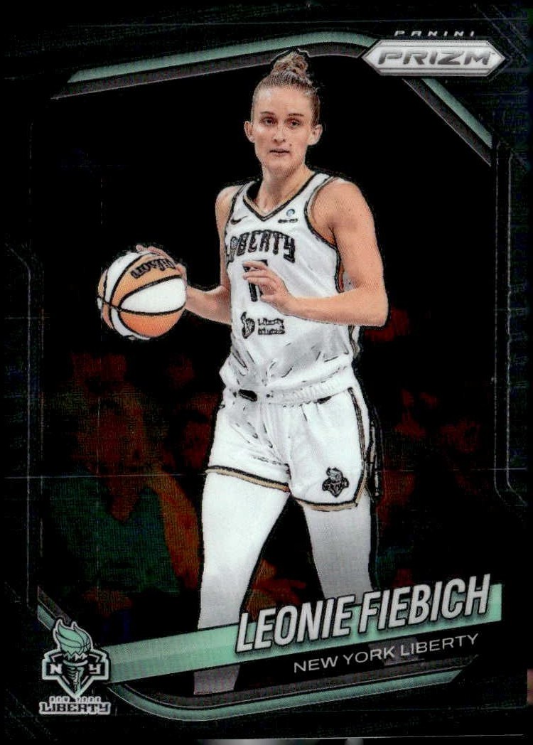 2025 Prizm Wnba Leonie Fiebich graded slab