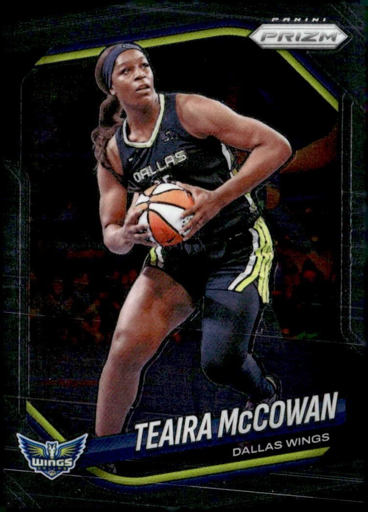2025 Prizm Wnba Teaira McCowan graded slab