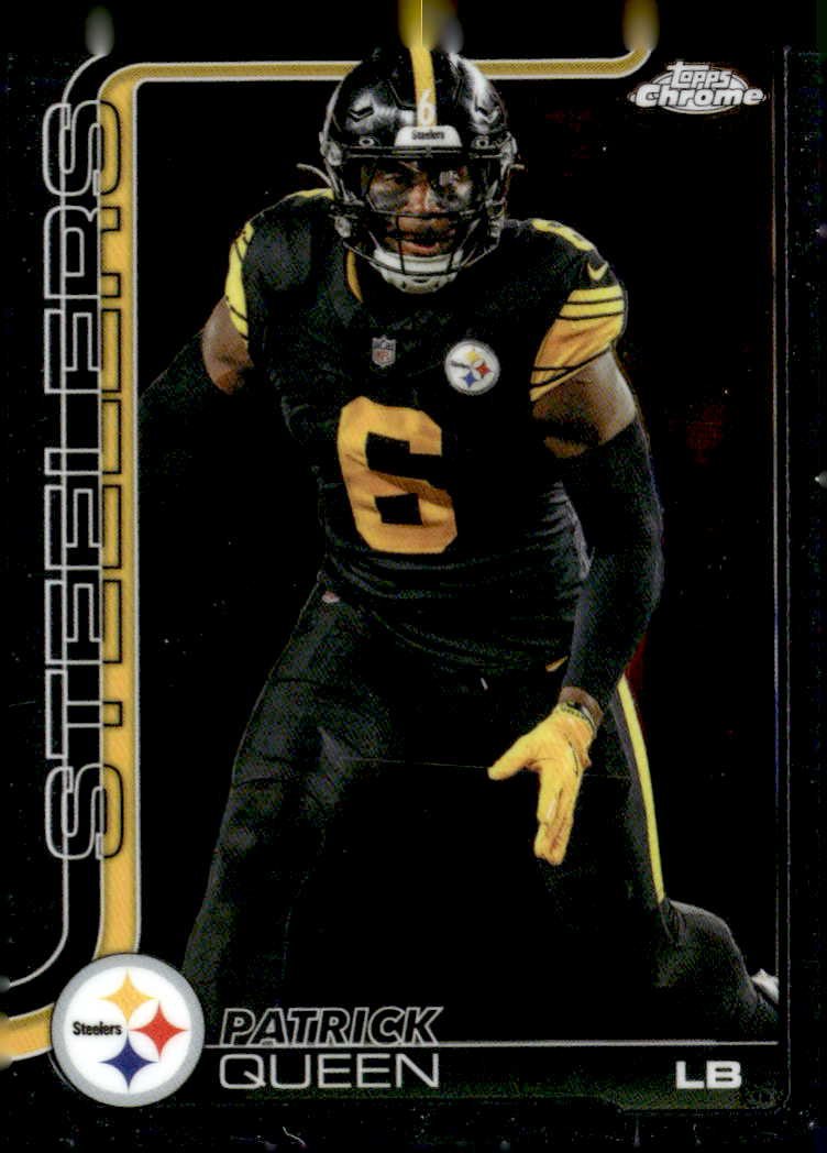 2025 Topps Chrome Patrick Queen graded slab