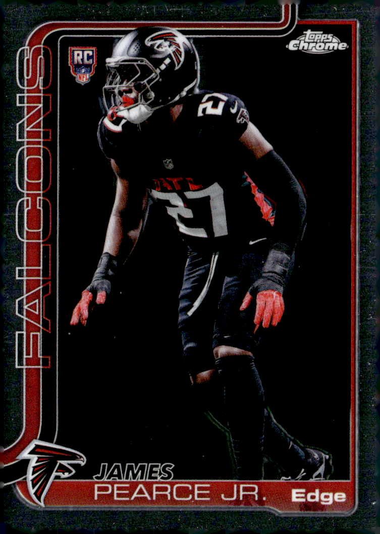 2025 Topps Chrome James Pearce Jr. graded slab
