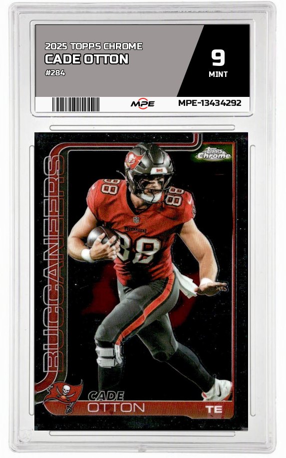 2025 TOPPS CHROME #284 CADE OTTON MPE 9 MINT — graded card auctioned from the MPE vault